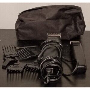 Wahl Hair Cutting Clipper Kit Includes Corded Clipper, Trimmer, Combs & Bag